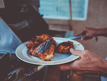 Free Photo of grilled, chicken, cook