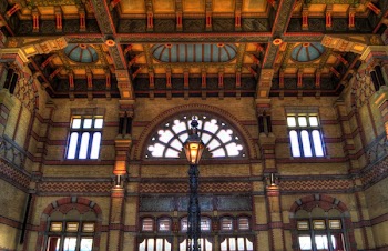 Free Photo of Groningen central, train station, lamp post