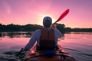 Free Photo of guy, man, kayaking