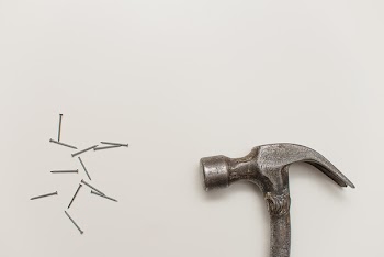 Free Photo of hammer, nails, tools