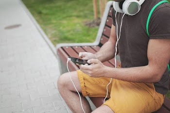 Free Photo of headphones, music, audio