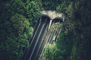 Free Photo of highway, road, cards