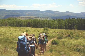 Free Photo of hiking, hikers, backpacks