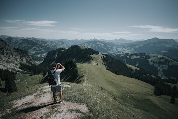 Free Photo of hiking, swiss alps, backpacking