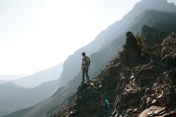 Free Photo of hiking, trekking, mountains