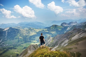 Free Photo of hiking, trekking, mountains