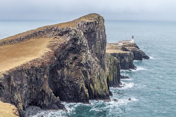 Free Photo of hill, lighthouse, landscape