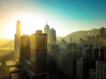 Free Photo of HongKong, sun, city