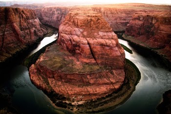 Free Photo of horseshoe, bend, river