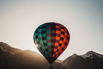 Free Photo of hot air balloon, sky, sunrise