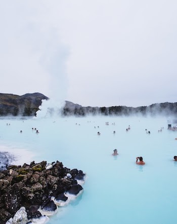 Free Photo of hot spring, water, swimming