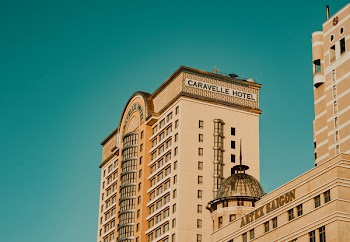 Free Photo of hotel, minimal, blue
