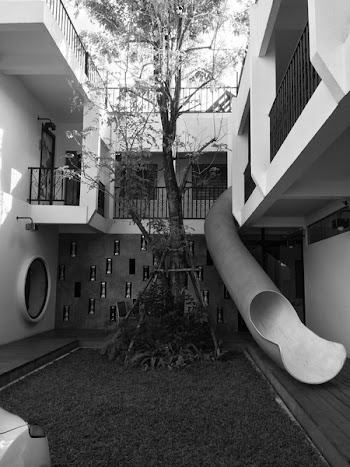 Free Photo of hotel, slide, architecture