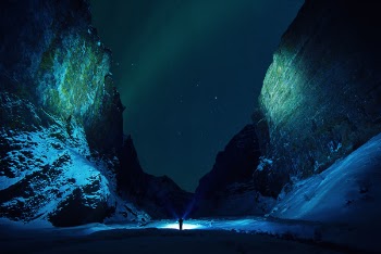 Free Photo of ice, cave, rocks
