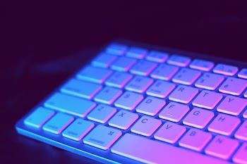 Free Photo of illuminated, keyboard, mac