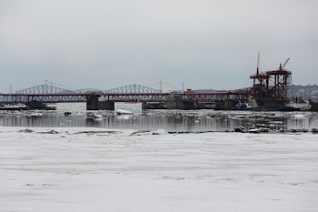Free Photo of industrial, bridge, river