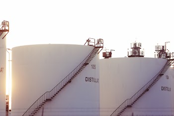 Free Photo of industrial, oil, tank