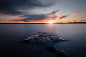 Free Photo of island, water, deep