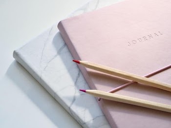 Free Photo of journal, notepad, pencils