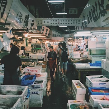 Free Photo of korea, wet, market