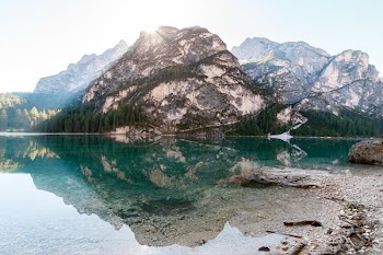 Free Photo of lake, lakdeside, dolomites