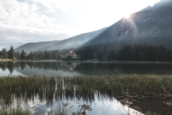 Free Photo of lake, lakeside, sunrise