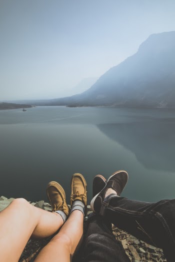 Free Photo of lake, mountain, mountains