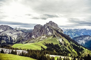 Free Photo of landscape, mountains, hills
