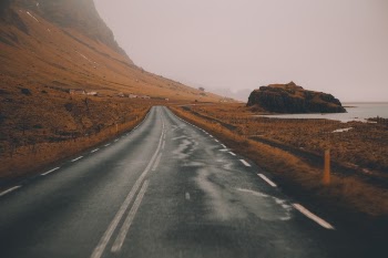 Free Photo of landscape, road, adventure