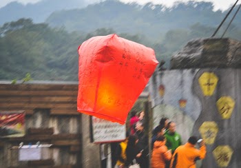 Free Photo of lantern, Shifen, Taiwan