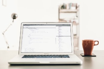 Free Photo of laptop, apple, keyboard