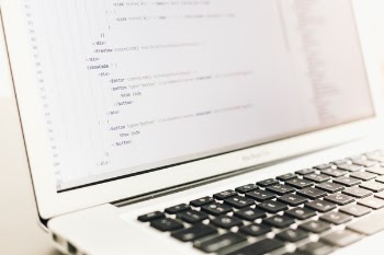 Free Photo of laptop, apple, keyboard