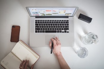 Free Photo of laptop, business, work
