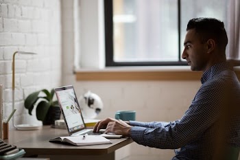 Free Photo of laptop, code, programming