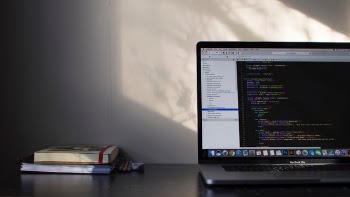 Free Photo of laptop, computer, dark