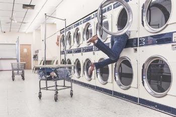 Free Photo of laundry, laundromat, washing machine