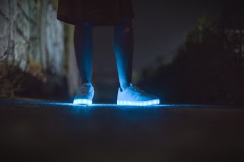 Free Photo of LED, shoe, footwear