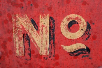 Free Photo of lettering, text, no