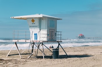 Free Photo of lifeguard, beach, coast