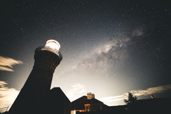 Free Photo of lighthouse, dark, night