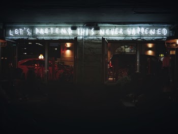 Free Photo of lights, signage, restaurant