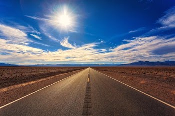 Free Photo of lonely, road, desert