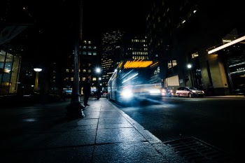 Free Photo of long exposure, bus, transportation