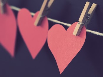 Free Photo of love, heart, paper