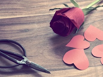 Free Photo of love, heart, paper