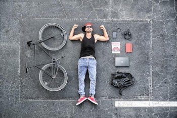 Free Photo of man, city, essentials