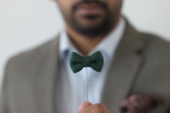 Free Photo of man, green, bowtie
