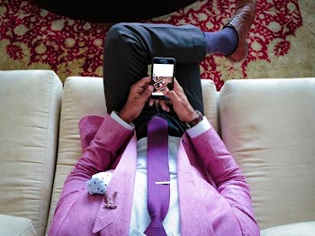 Free Photo of man, pink, suit