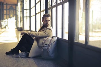 Free Photo of man, waiting, patiently