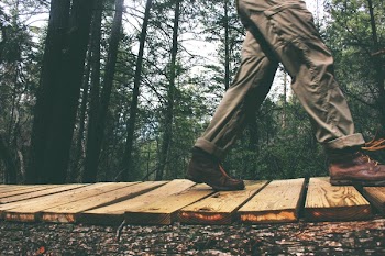 Free Photo of man, walking, pants